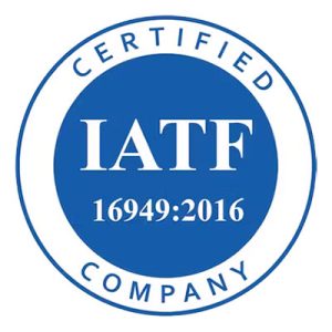 IATF 16949:2016 Certified Company